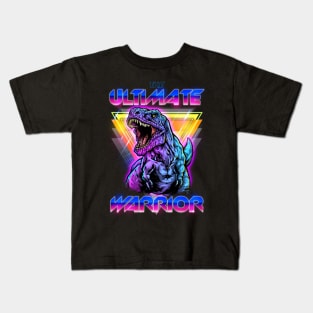 The Ultimate Warrior T Rex Kids T-Shirt